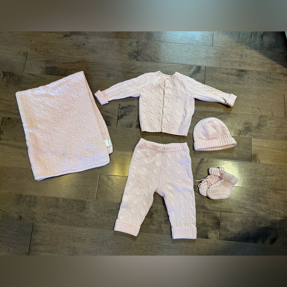 Ralph Lauren cashmere set for girl